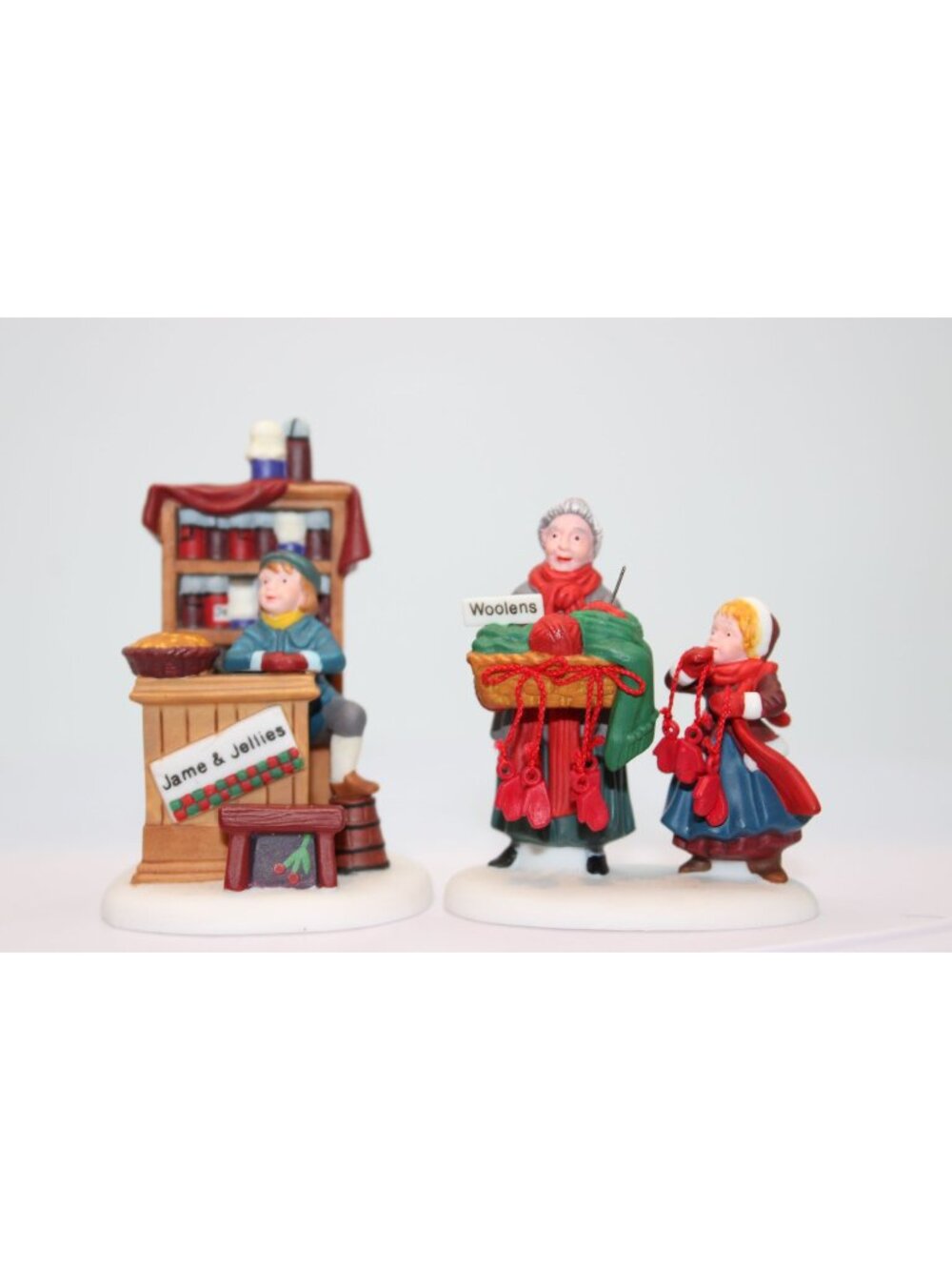 Dept 56 Alpine Village - Christmas Bazaar, Woolens & Preserves